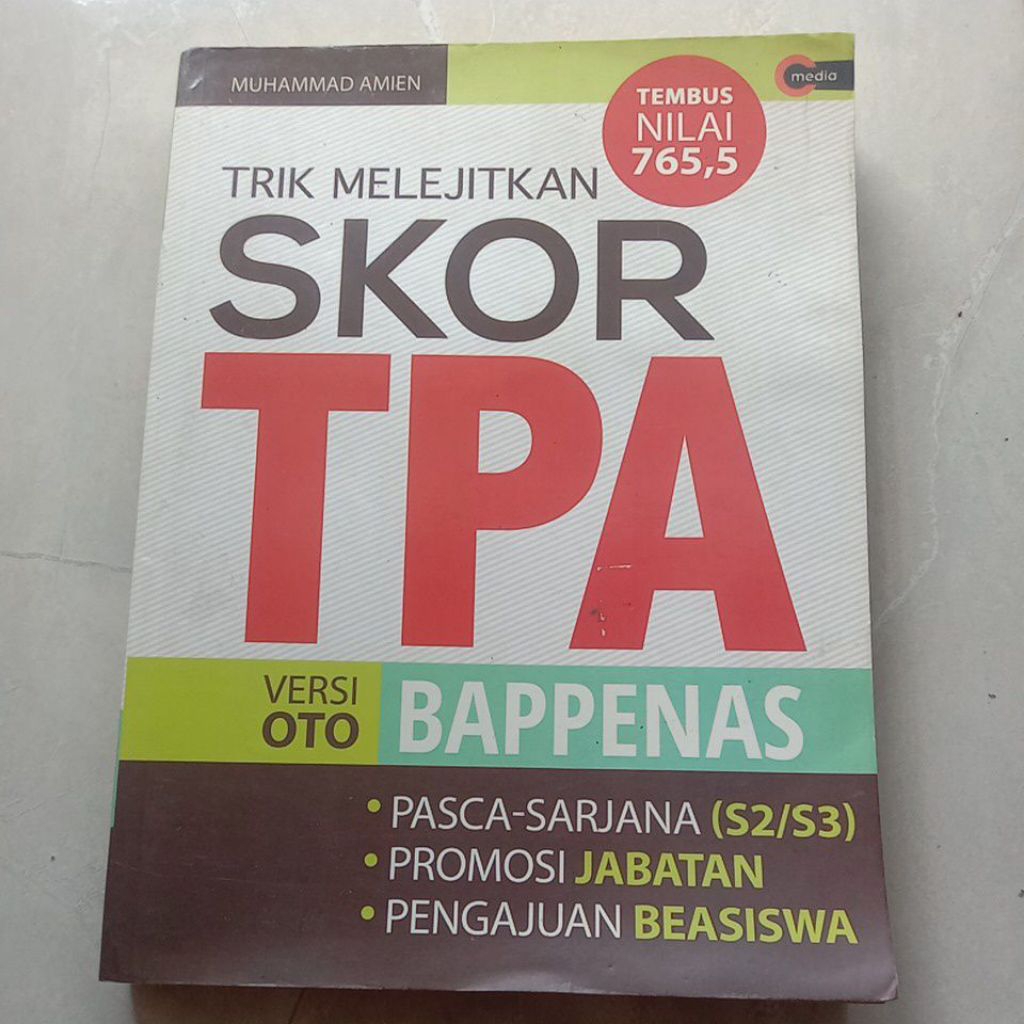 Trik Melejitkan Skor TPA Versi Oto Bappenas ( Original ) #Muhammad Amien