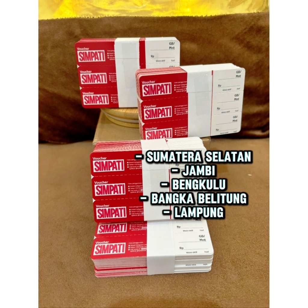 Voucher kosong TELKOMSEL SUMBAGSEL