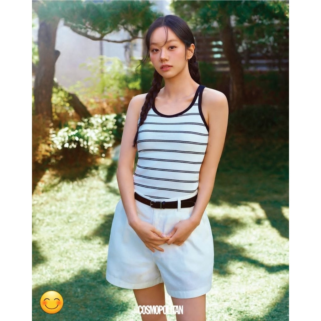 UNIQLO Tank Top Kamisol Atasan Crop Bra Rib ORIGINAL