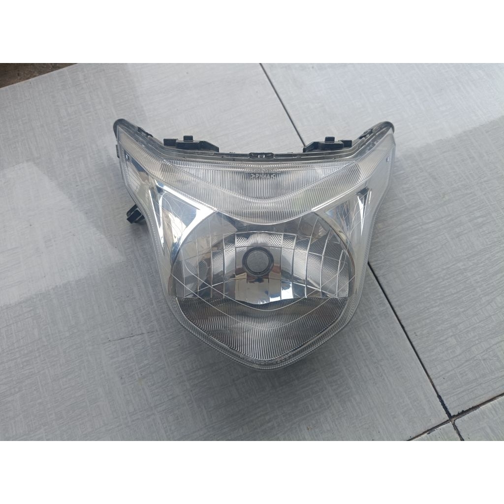 Headlamp lampu depan beat pop second original
