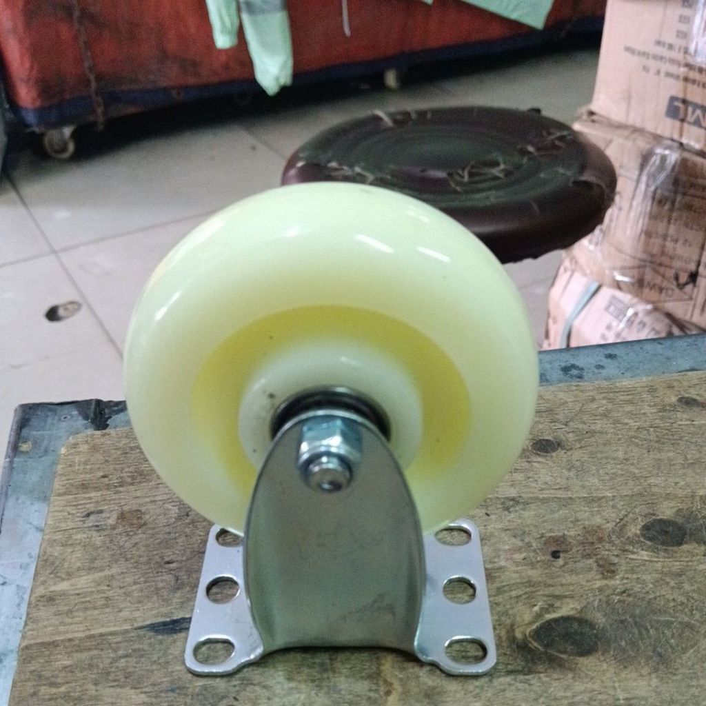 roda nylon medium 4inch mati MURAHHH roda troli 4"