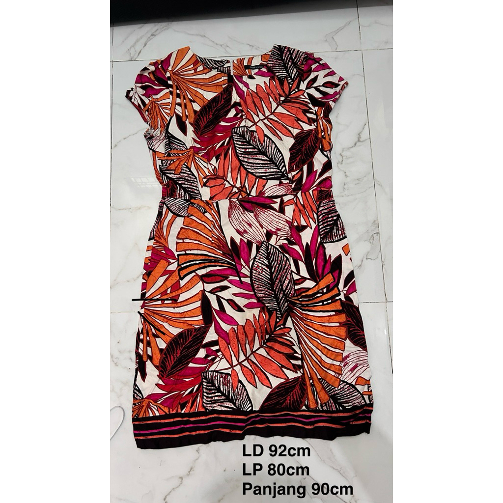 [PRELOVED] EPRISE La Carriere Dress Bunga Batik