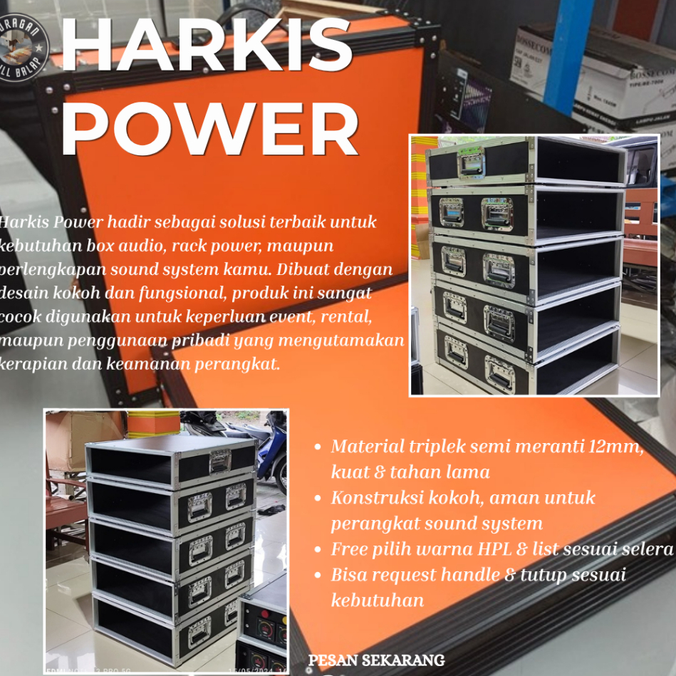 Solusi Rack Power & Audio: Harkis Power