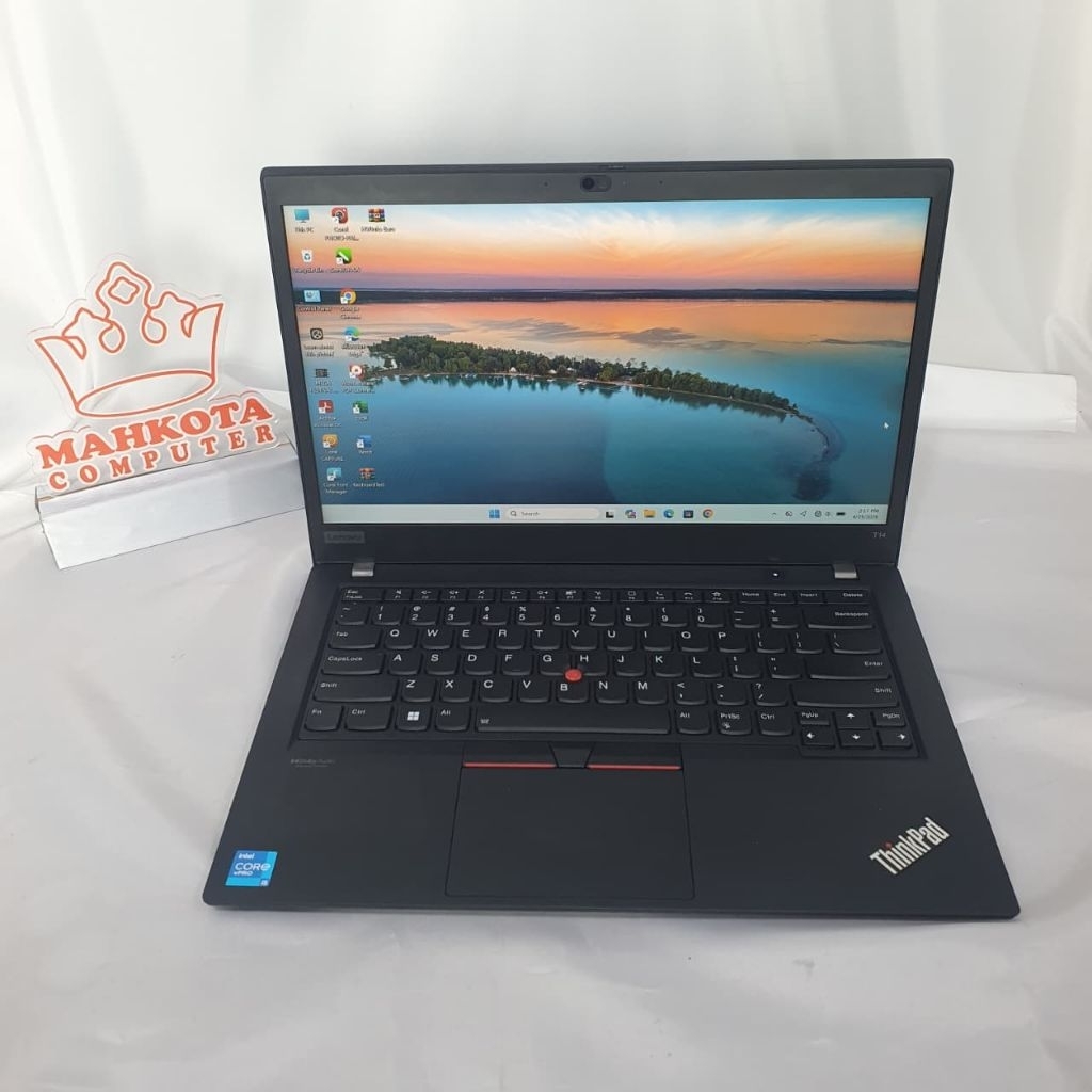 LAPTOP LENOVO THINKPAD T14 GEN 2 I5-1145G7 RAM 16GB SSD 512GB