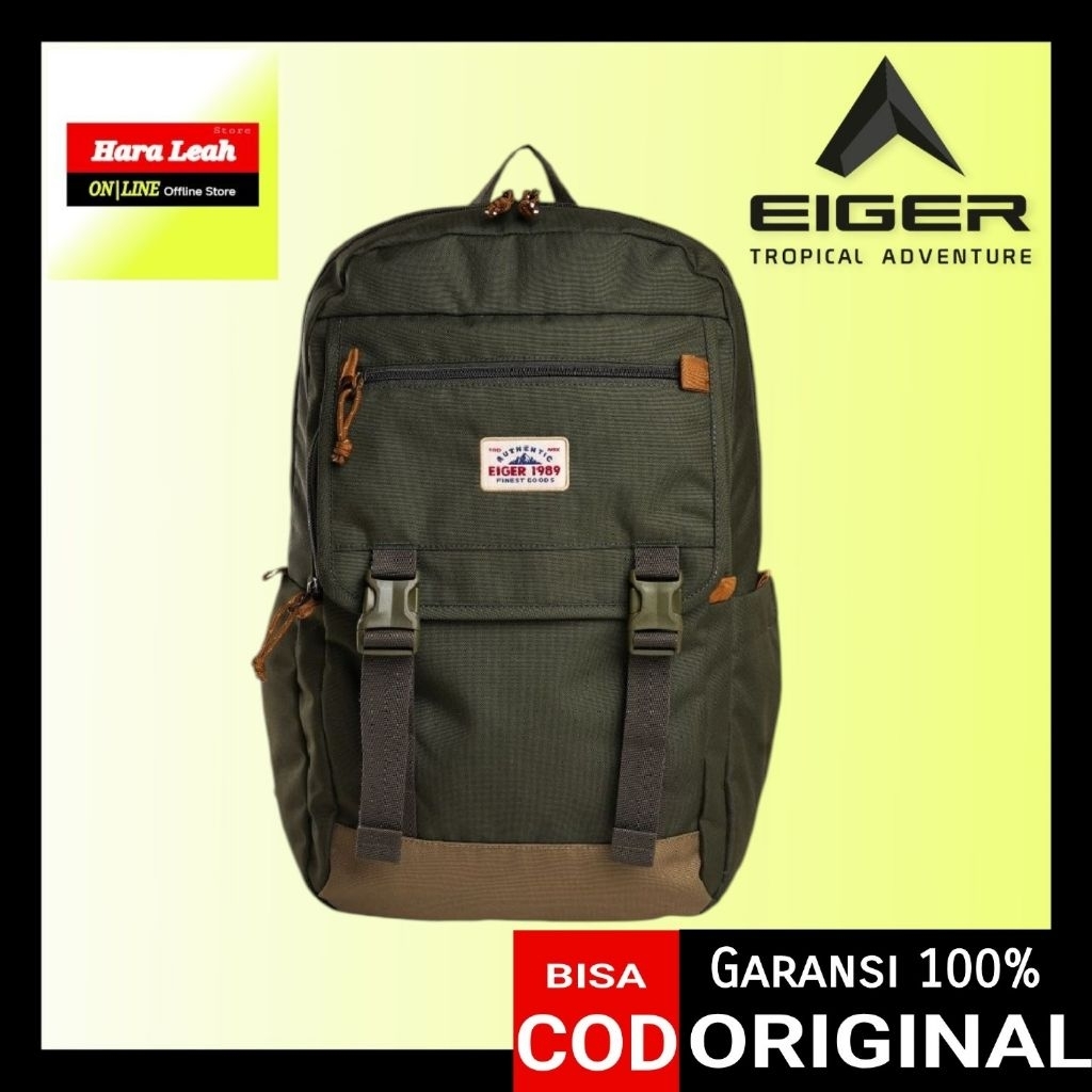 Tas Eiger Eiger Cruiser 3.0 laptop 18L 1A Backpack Khaki