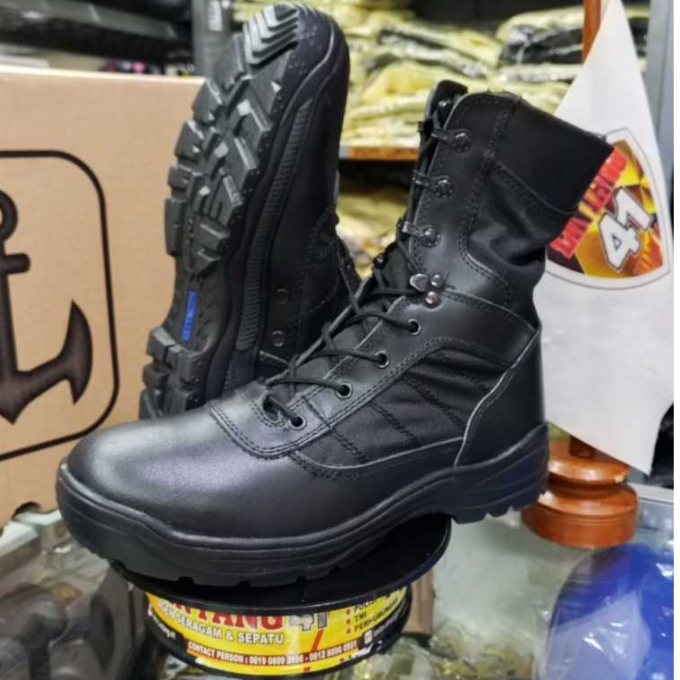 SEPATU PDL JATAH AL-SEPATU PDL KULIT DOP