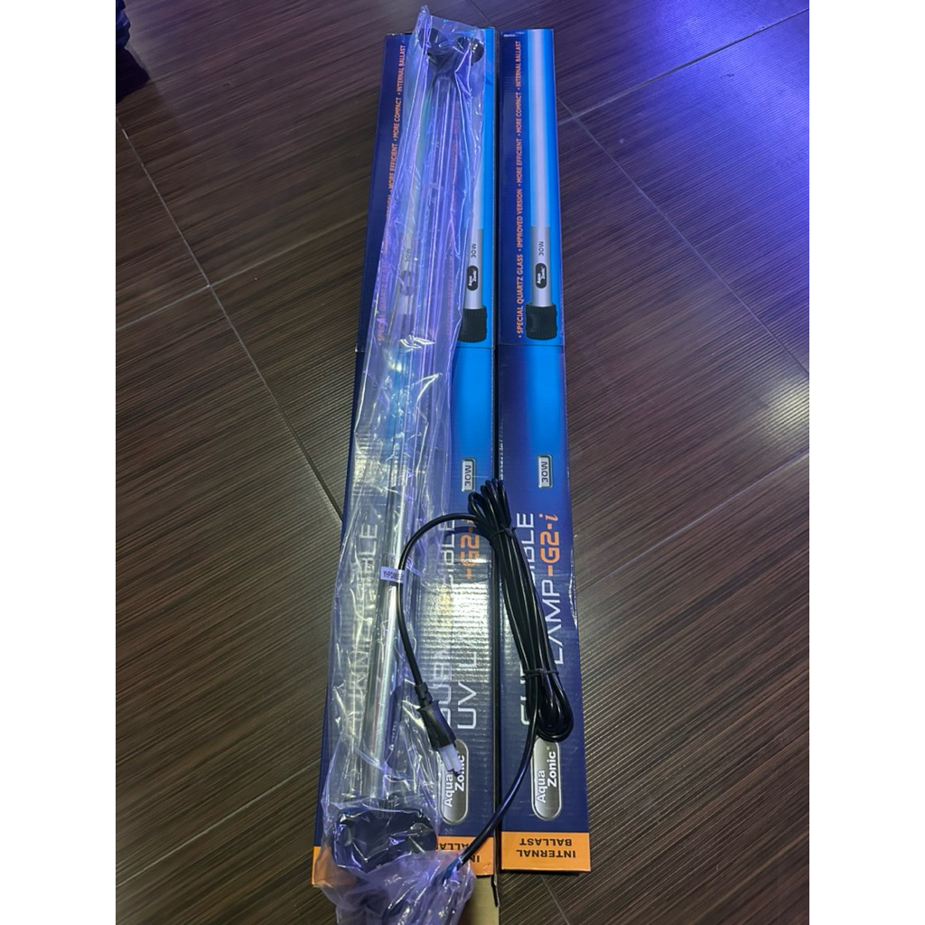 LAMPU UV AQUAZONIC 30w/SUMBERSIBLE UV-lamp -G2i