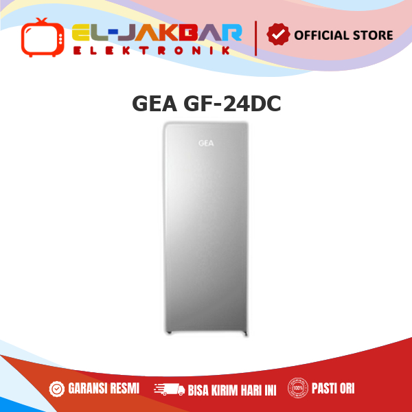 GEA GF-24DC KULKAS 1 Pintu Up Right Freezer 189 Liter GF-24DC GF24DC GF 24DC