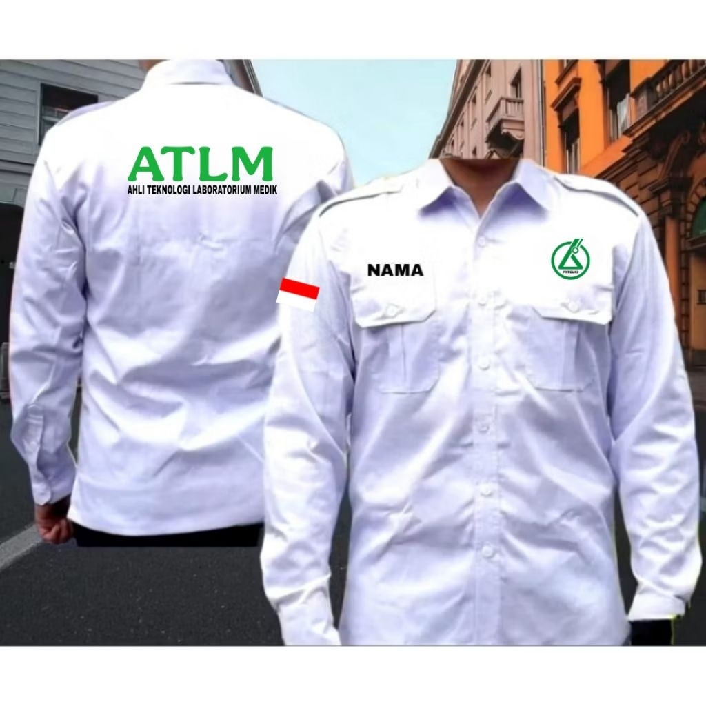 big size Kemeja ATLM baju ATLM seragam ATLM Pdh ATLM Pdl ATLM baju kerja ATLM kemeja kerja ATLM sera