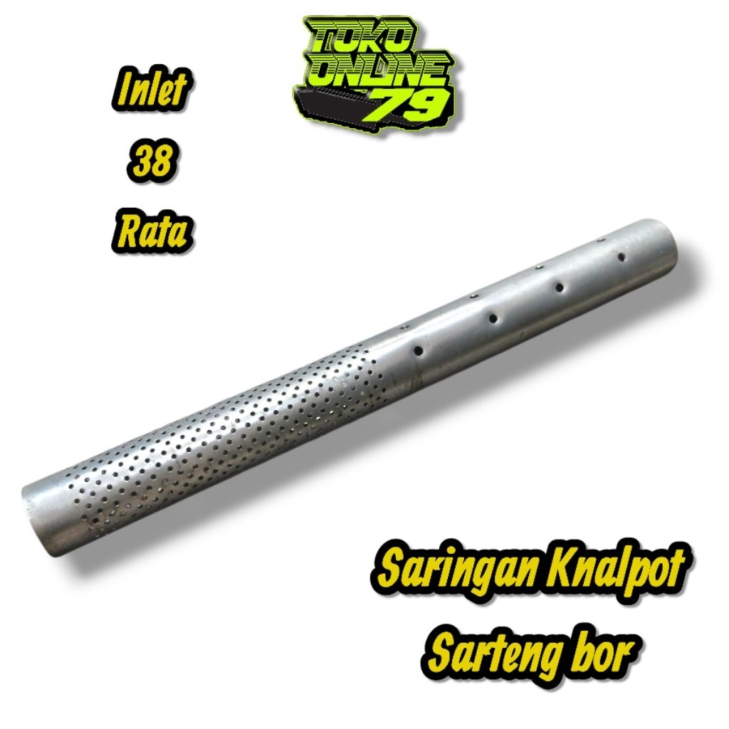Saringan Knalpot Sarteng Bor Copy Zrc Vnd Cms Mdm Inlet 38 panjang 40cm