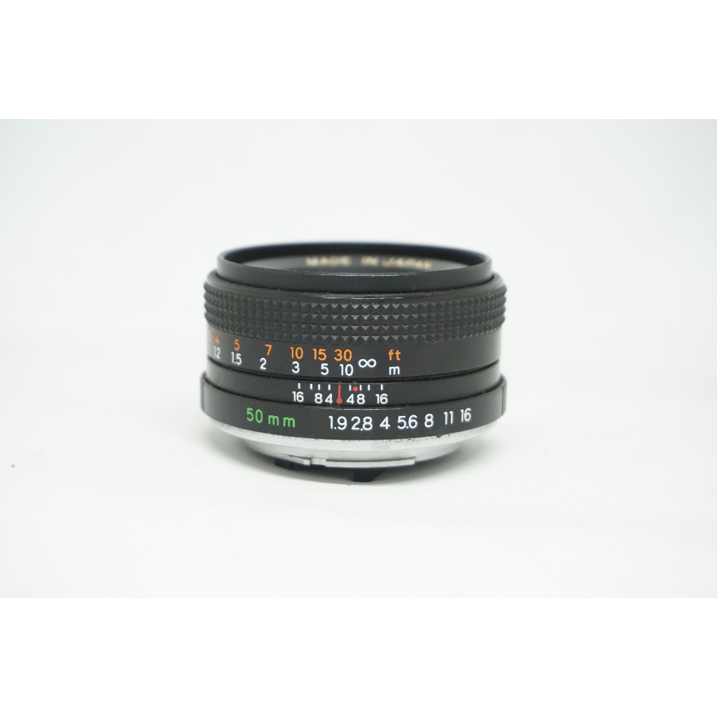 Lensa Yashica ML 50mm F1.9 Swirly Bokeh CY Mount