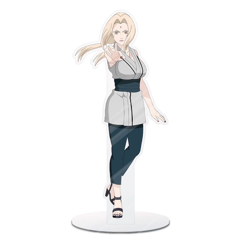 Stand akrilik figure animeTSUNADE SENJUstandee 20cm-NARUTO SHIPPUDENmaterial Akrilik