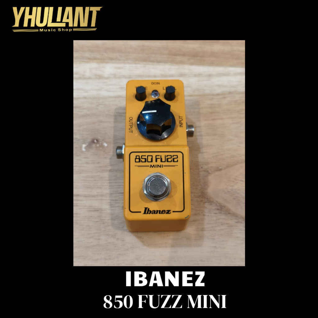 Ibanez 850 Fuzz Mini Guitar Effect Original Second Oke