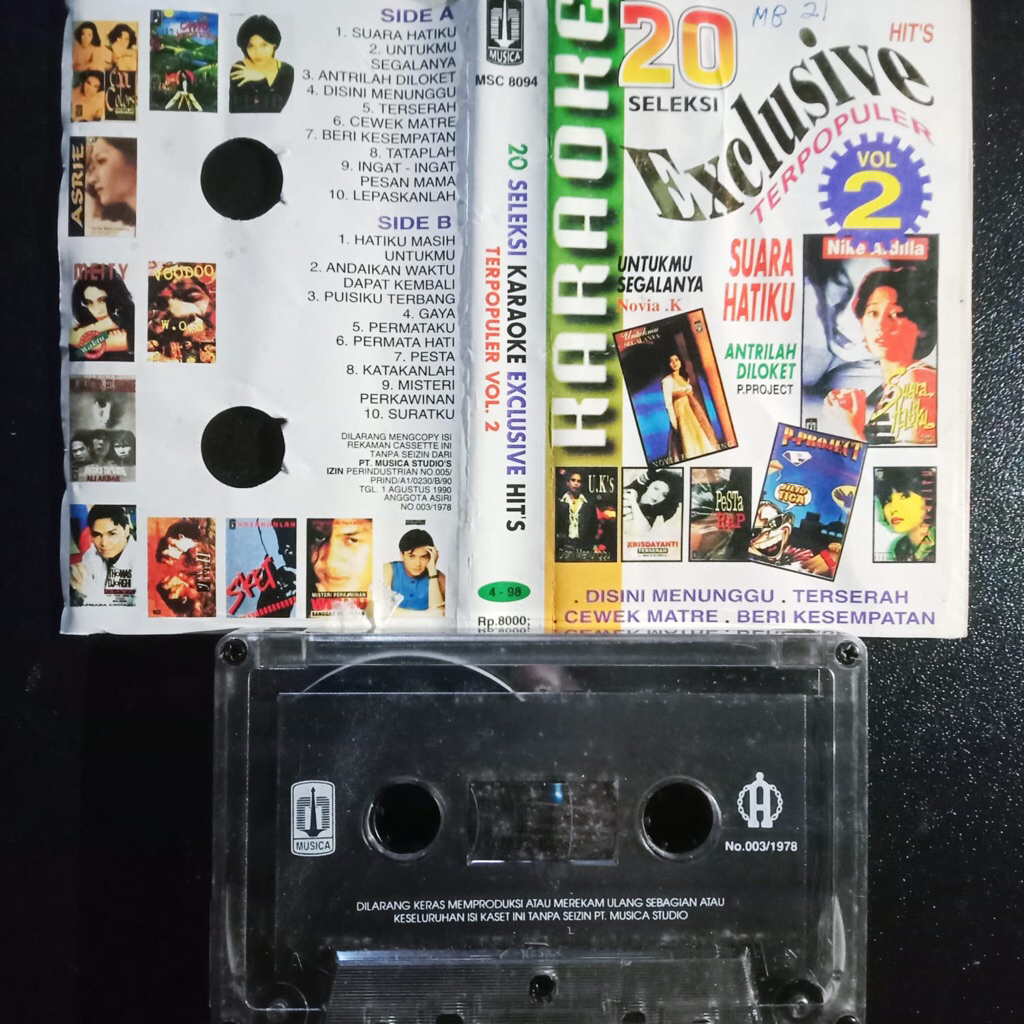 KASET PITA 20 SELEKSI EXCLUSIVE