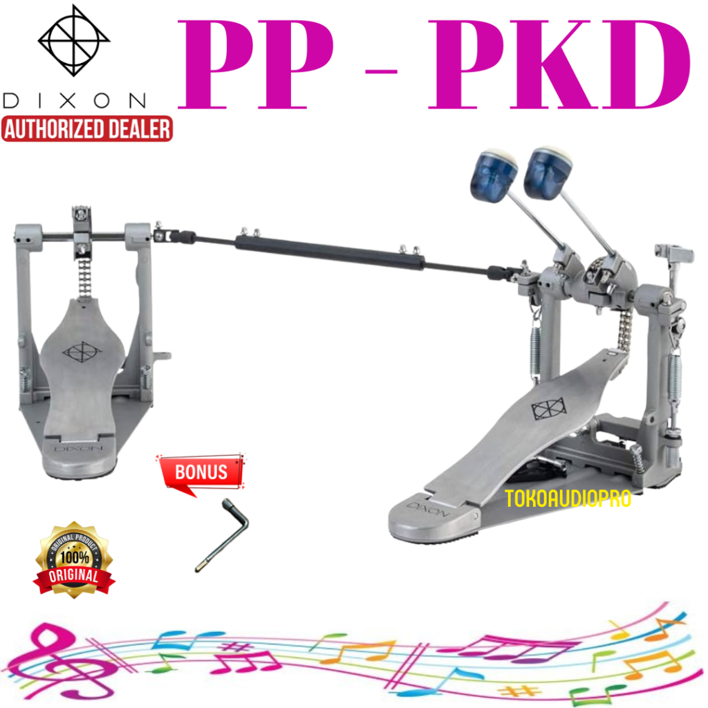 Dixon PP-PKD Double Drum Pedal Double Chain Drive Dixon PPPKD