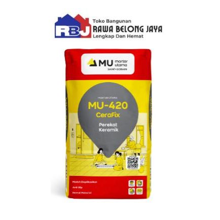 MU 420 CERAFIX MORTAR UTAMA SEMEN INSTAN PEREKAT KERAMIK - 25 KG