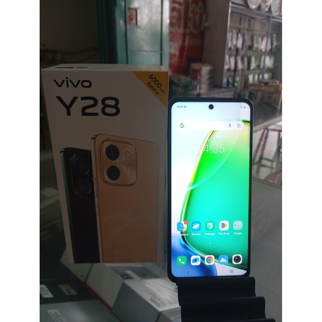HP SECOND MURAH BERGARANSI VIVO Y28 RAM 6+6/128 LCD ORIGINAL KOTAK