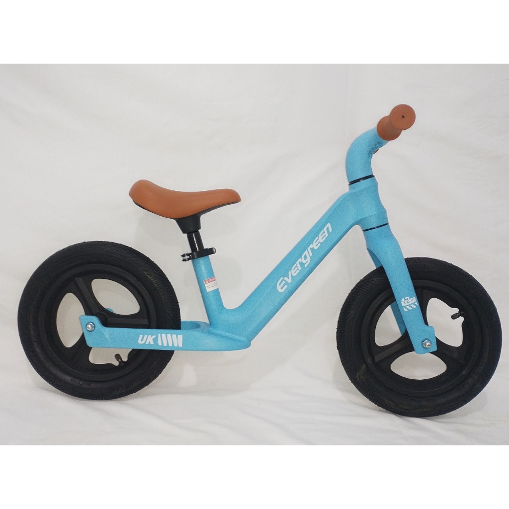TERBARU Sepeda Keseimbangan Pushbike Balance Bike Evergreen EG01 BAN POMPA Terbaru Vintage Retro