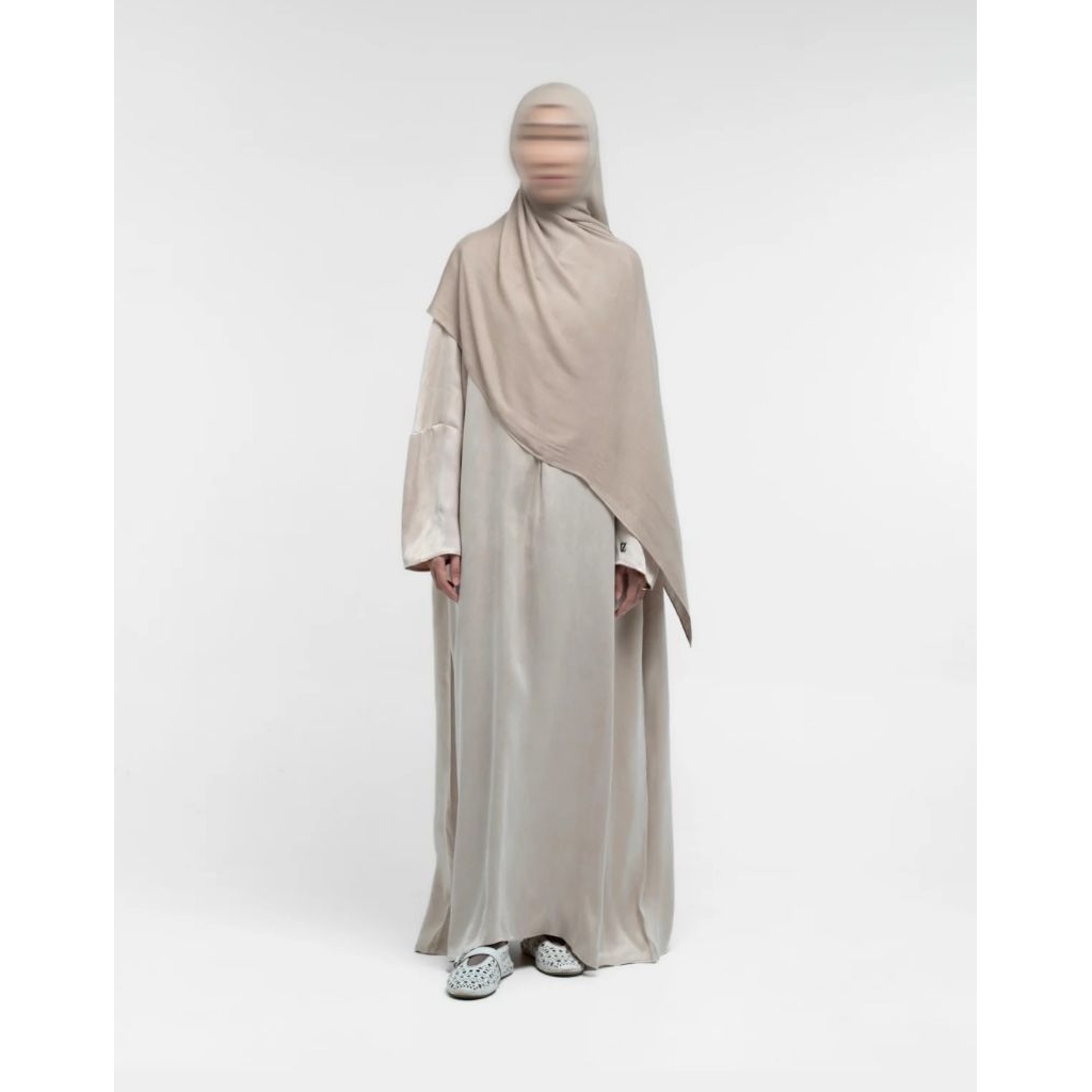 Faye Abaya Essentials Barrel Sleeve by Taza - Whipped Cream L