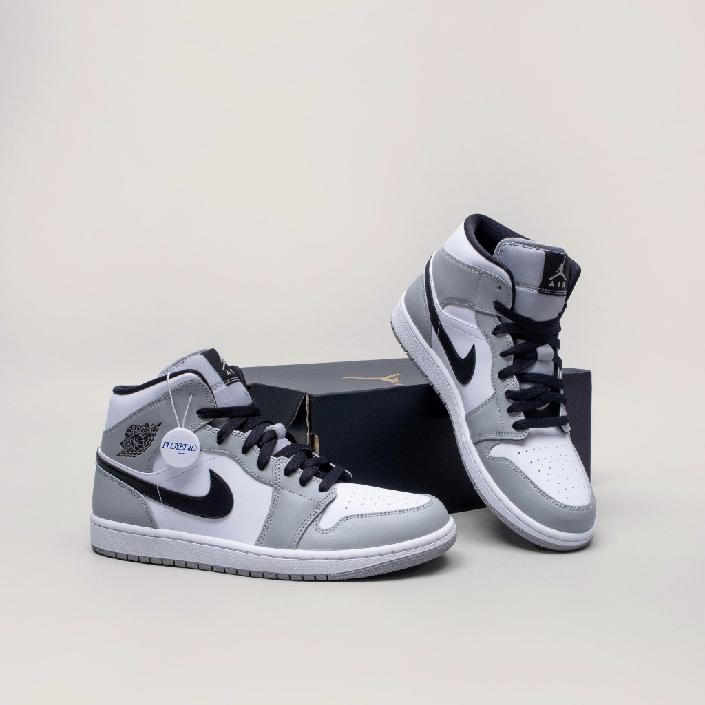 Nike Air Jordan 1 Mid Light Smoke Grey