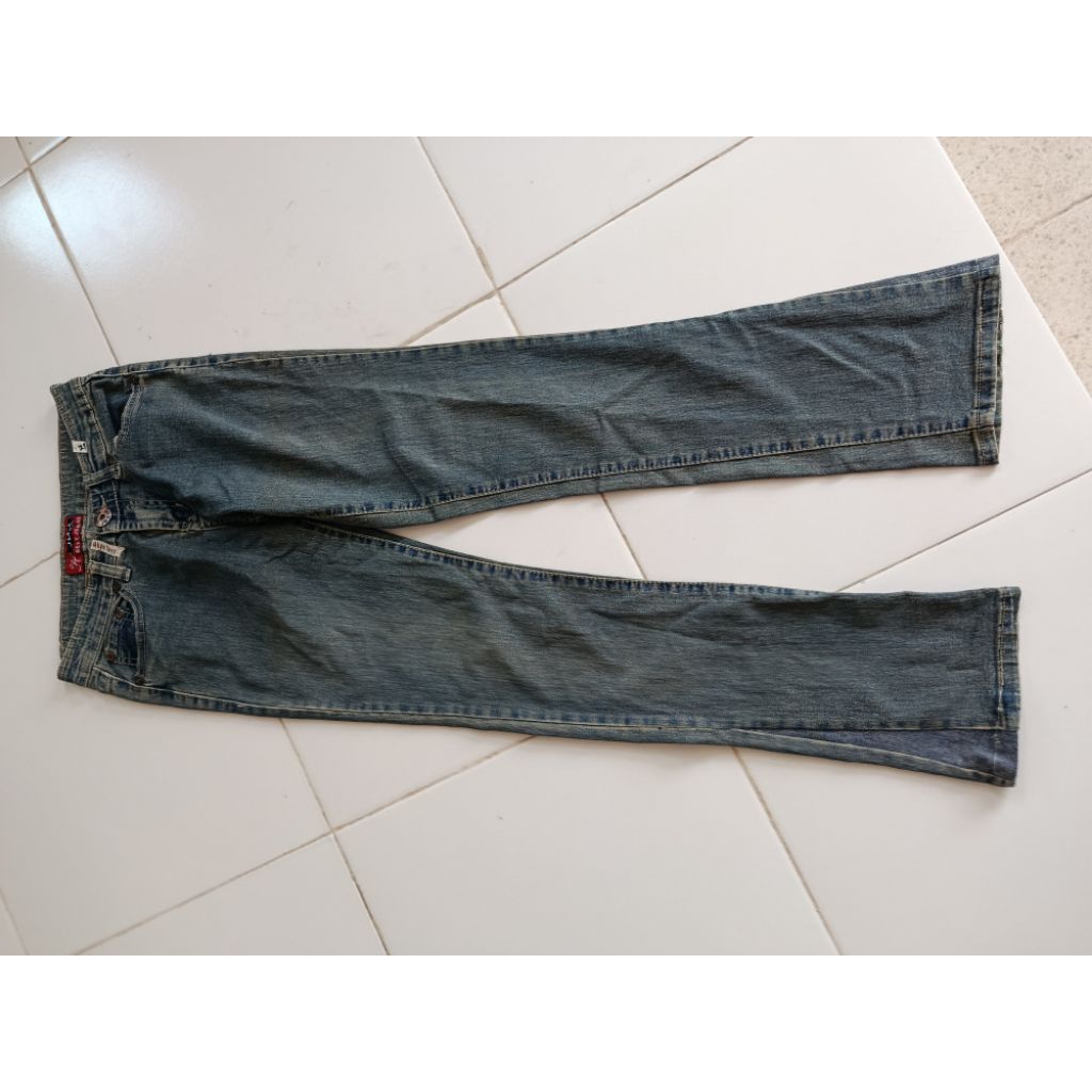 cutbray preloved, celana jeans, celana cutbray preloved
