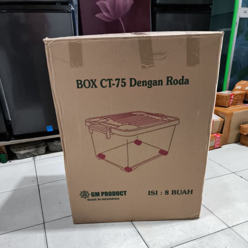 kotak / kardus besar box ct75 / bekas