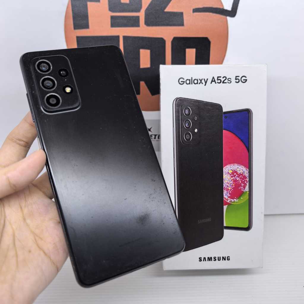 Samsung A52S 5G 8/256 Black Fullset No Minus