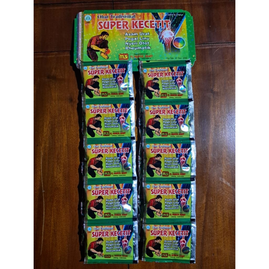 New Cod Kapsul Super Kecetit original