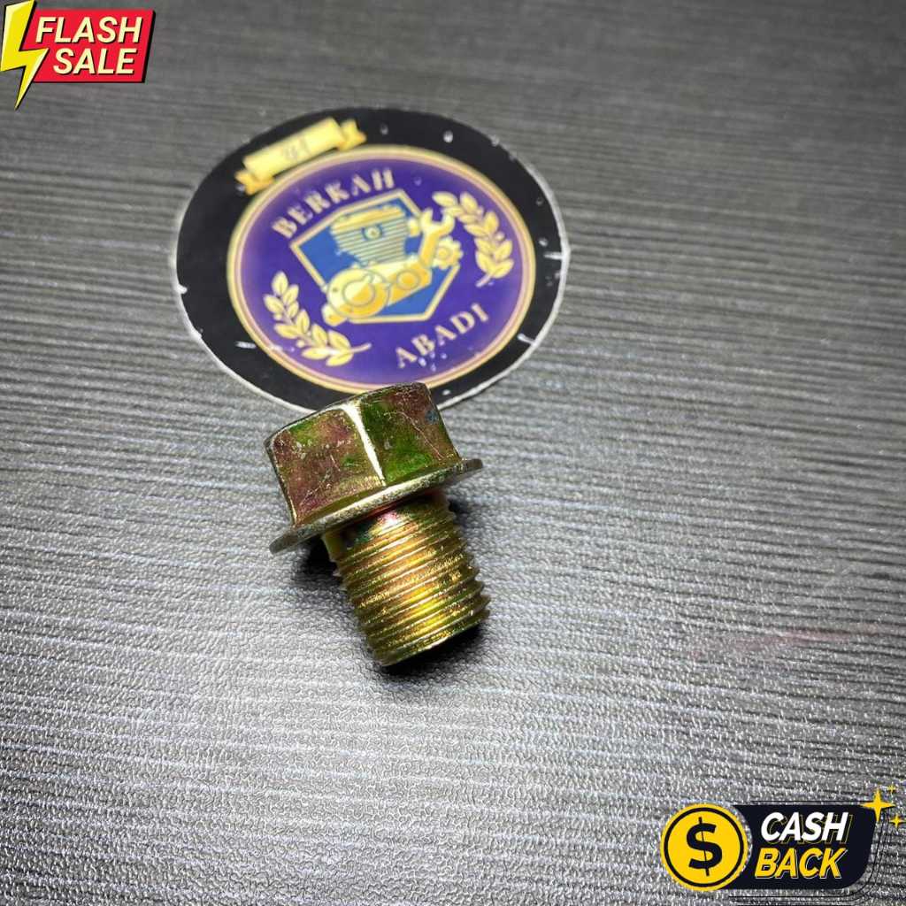 Baut Tap Oli Oversize | Baut Pembuangan Oli Mesin Oversize | Baut Oli Motor Repair Ulir Dol