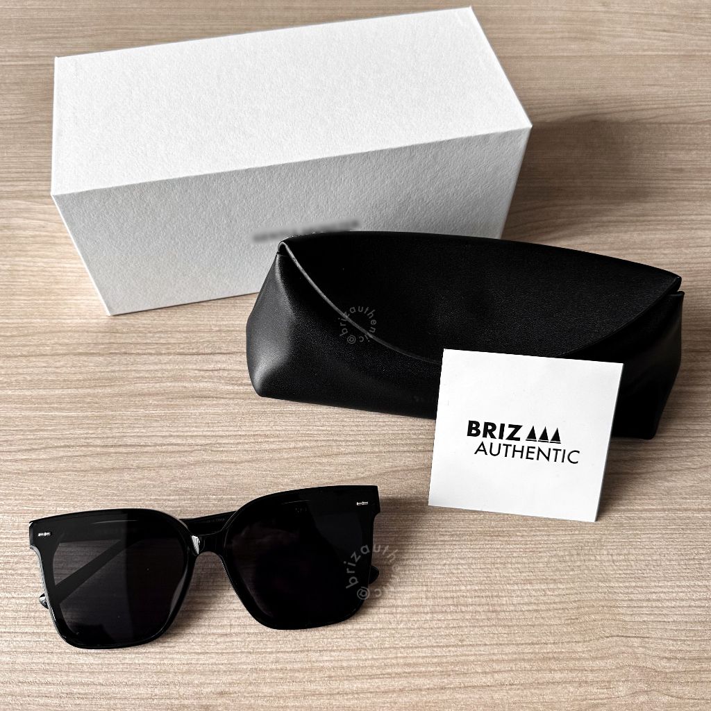 Kacamata Hitam Fashion Pria Wanita GM Sal 01 Black Glasses / Kacamata / Sunglasses 100% ORIGINAL