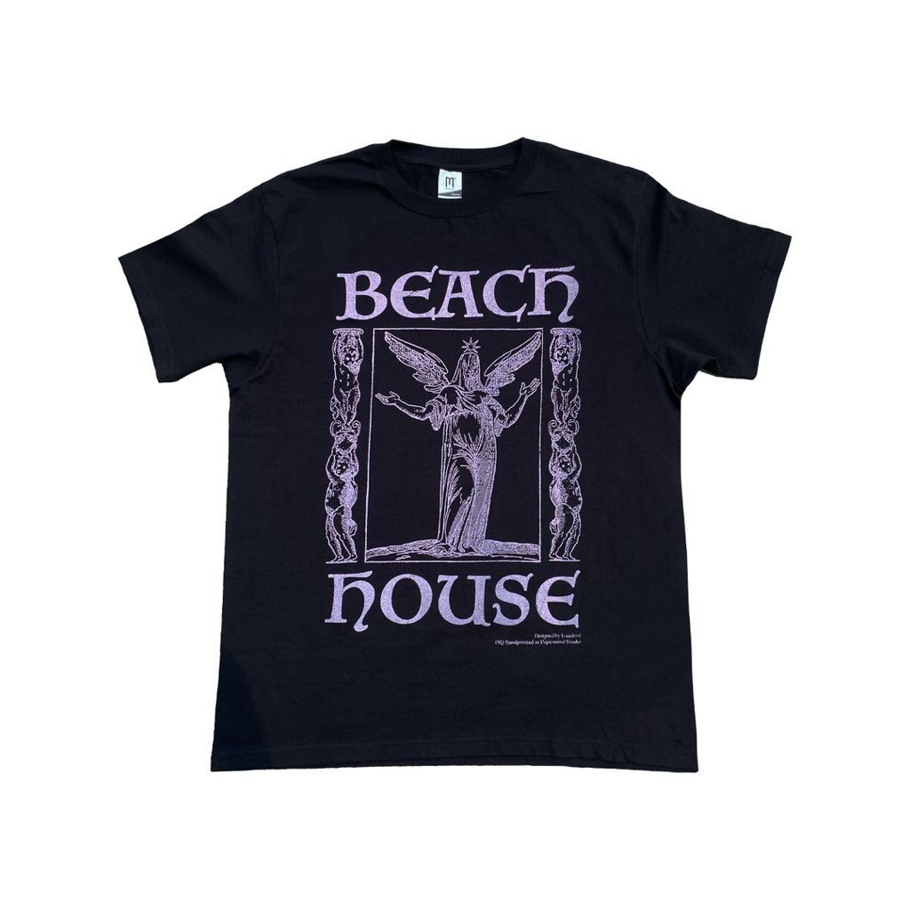 Beach House - Master Of None Tshirt Handprinted by Papermind Studio