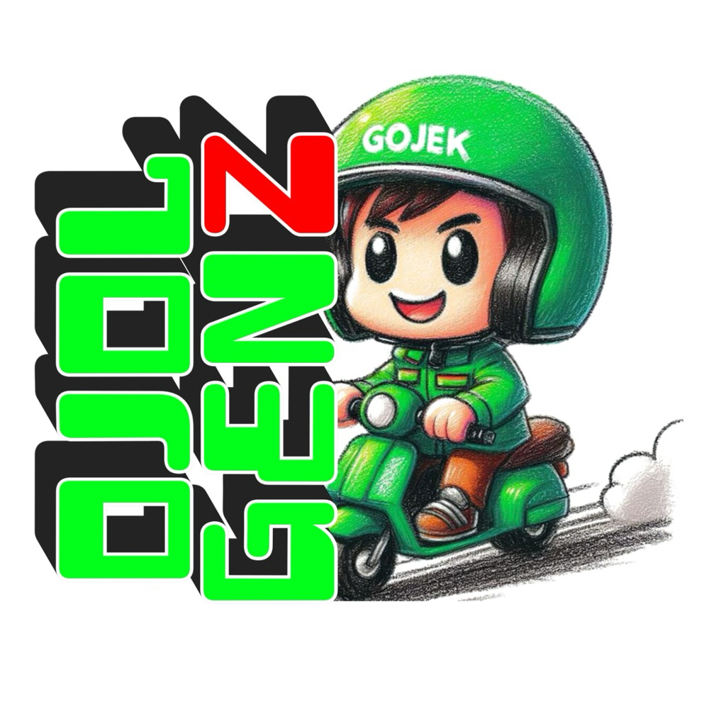Stiker Ojol Gen Z || Stiker Ojol || Salam Satu Aspal