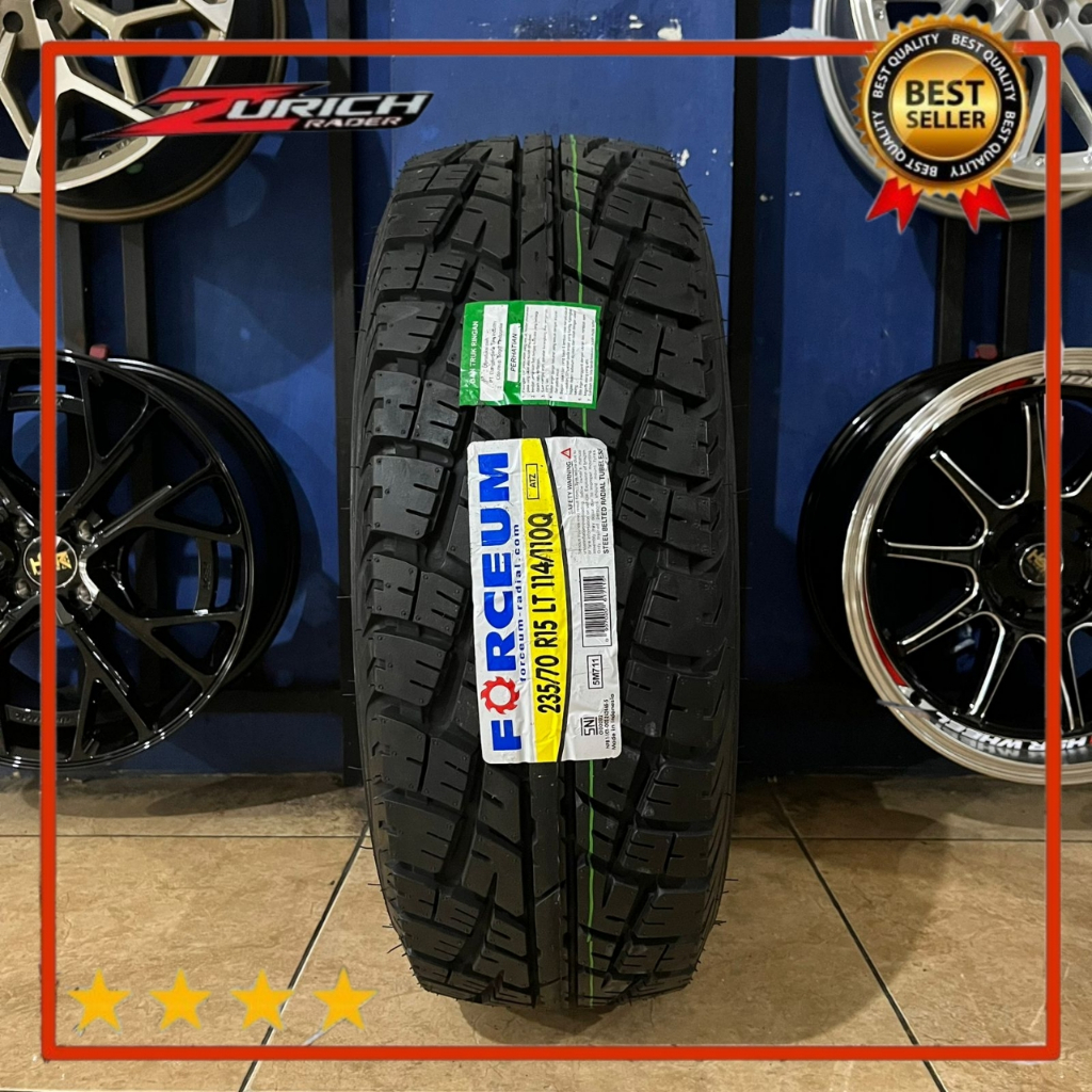 Ban Mobil 235 70 R15 Merek Forceum A/Tz Ukuran 235/70 R15 Tubles