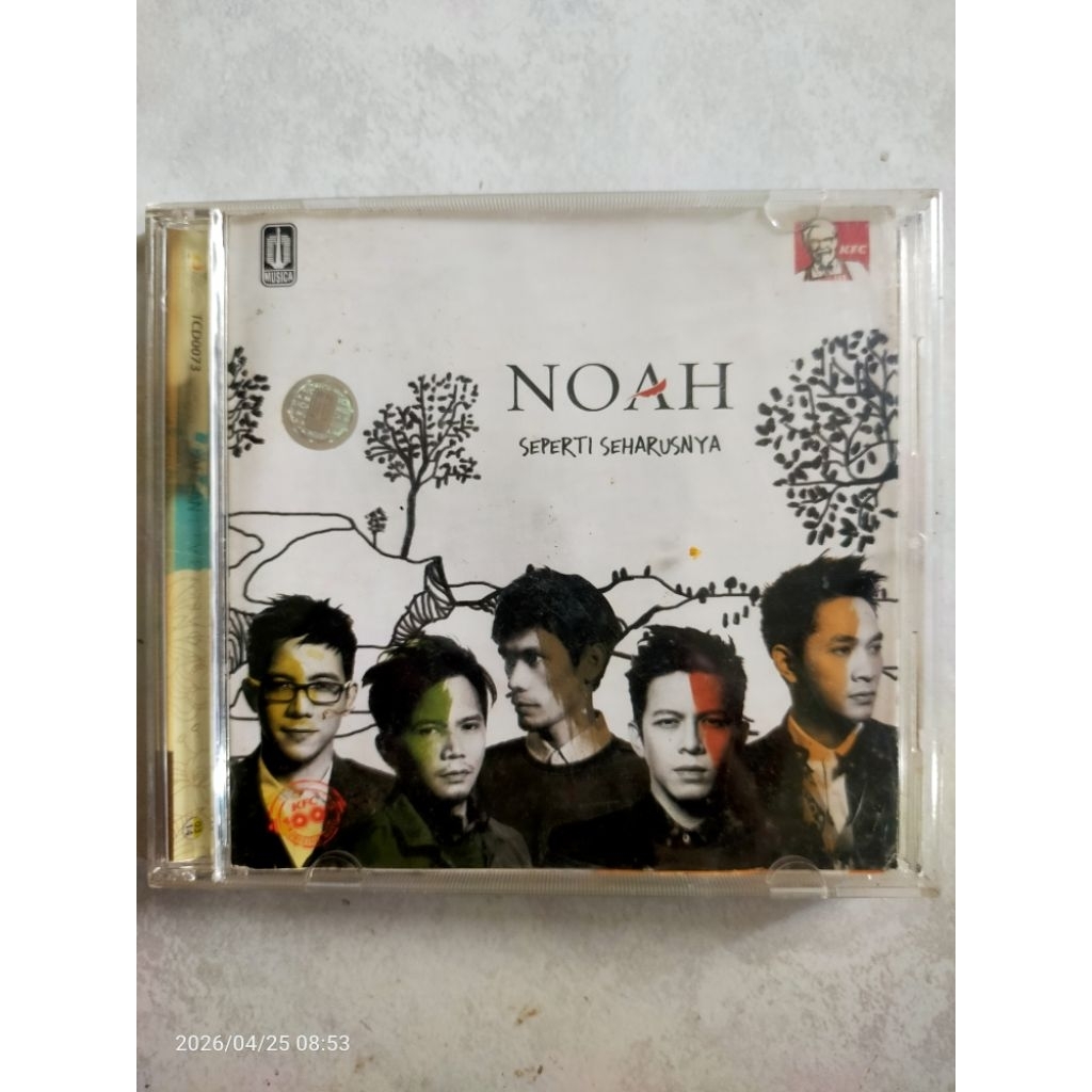 CD jadul NOAH "seperti seharusnya" (KFC)
