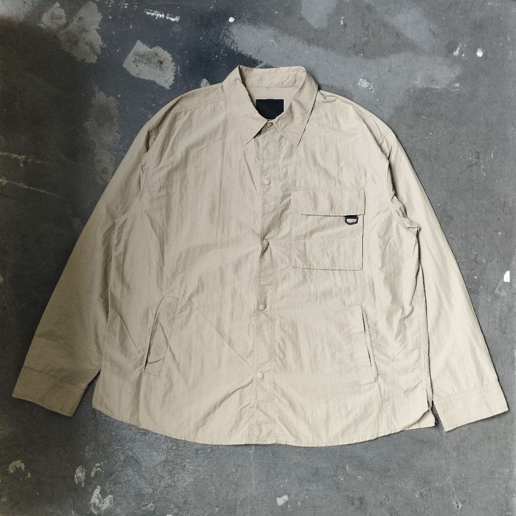 outer jaket kemeja tbj size large bahan nilon