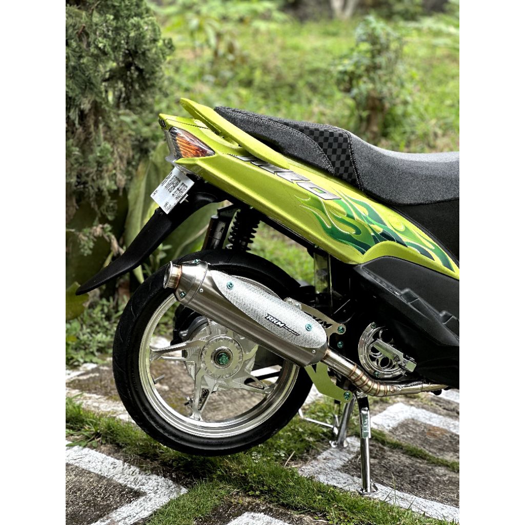 KNALPOT MIO TAMENG CARBON/ORIGINAL RKM PRO EXHAUST// Knalpot racing/knalpot mio sporty/knalpot mio j