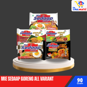 [ALL VARIANT] Mie Sedaap Goreng Original Korean Spicy Sambal Matah - Mie Sedap Goreng [Satuan/Pack]