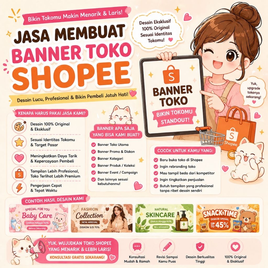 JASA BIKIN BANNER TOKO SHOPEE