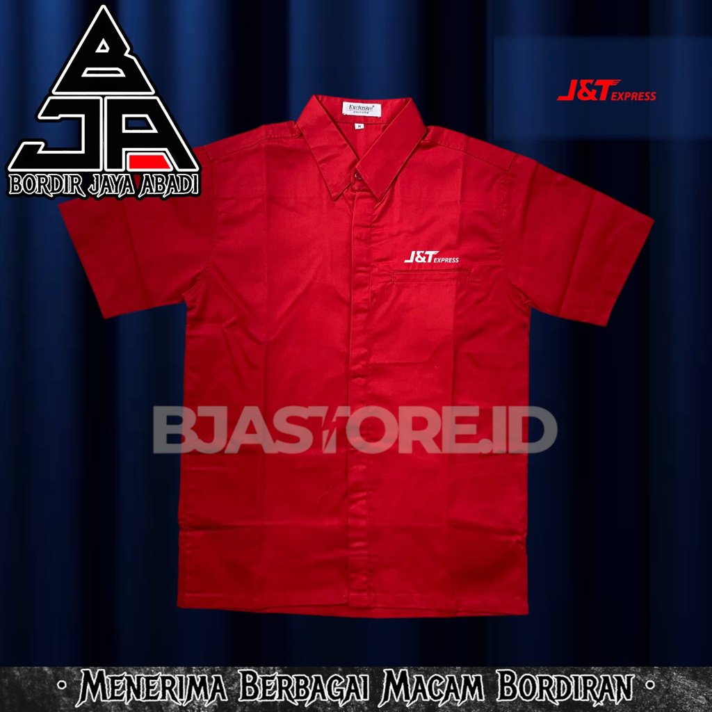 Kemeja Jnt Express K1 Merah