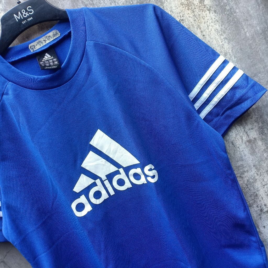 Kaos olahraga pria Adidas Jersey original branded pl