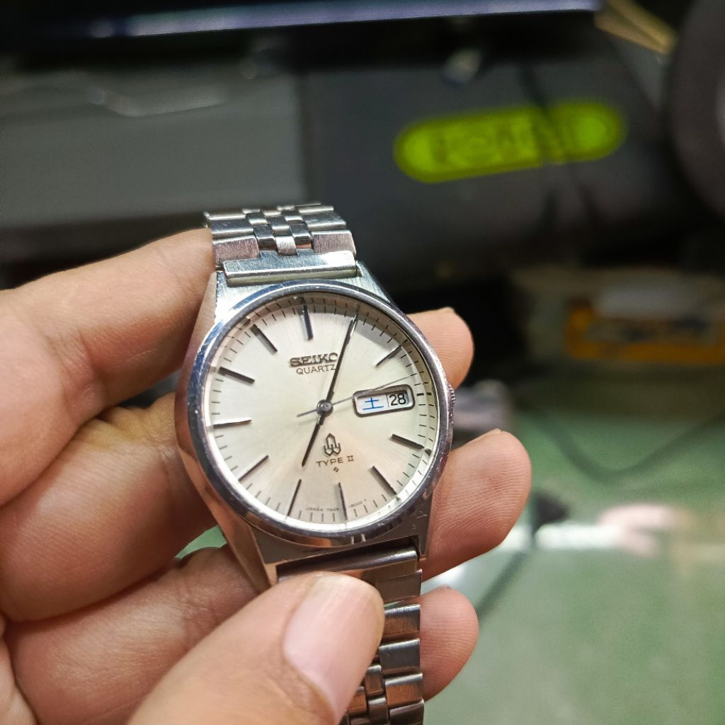 jam tangan seiko quartz type 2 jdm japan second
