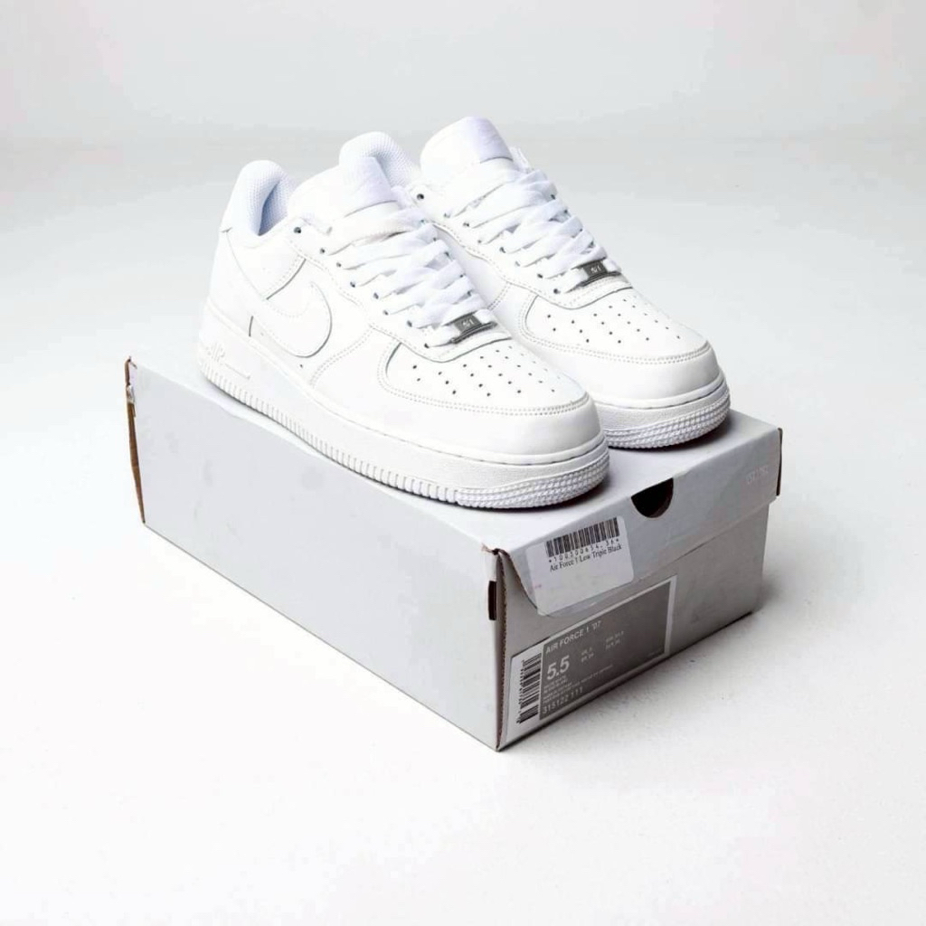 ( ARMX ) Sepatu Nike Air Force 1 Low Triple White