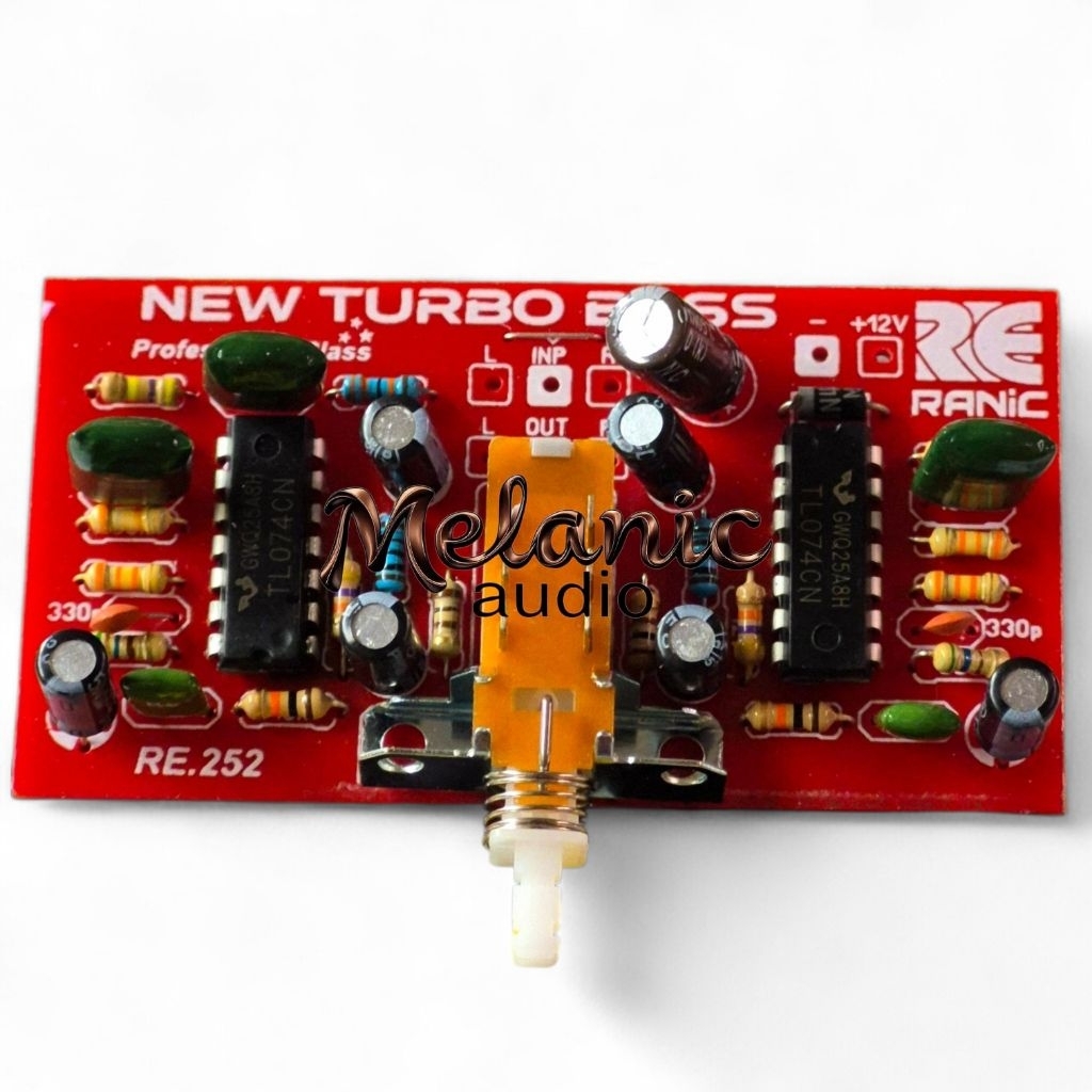 KIT GALAXI TURBO BASS STEREO NEW 2X TL 074