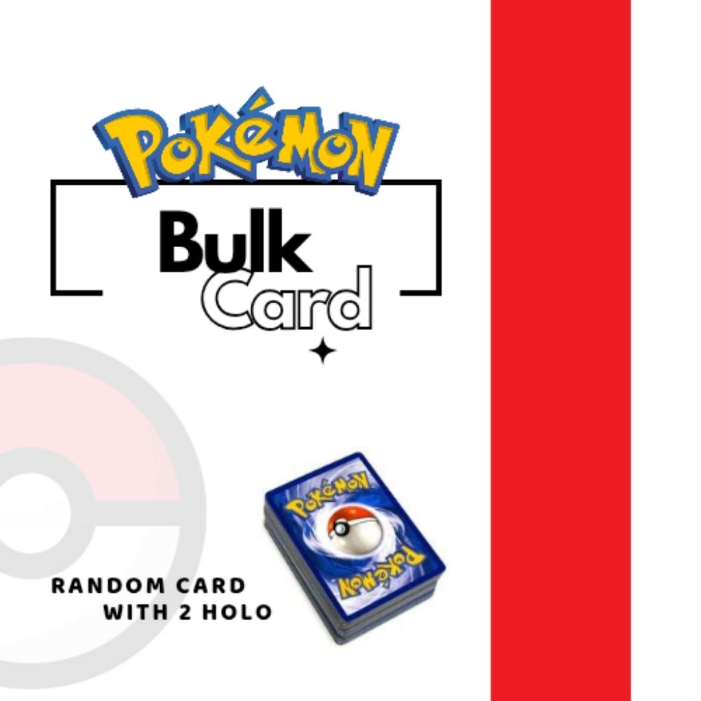 Pokemon Card Bulk Random Card