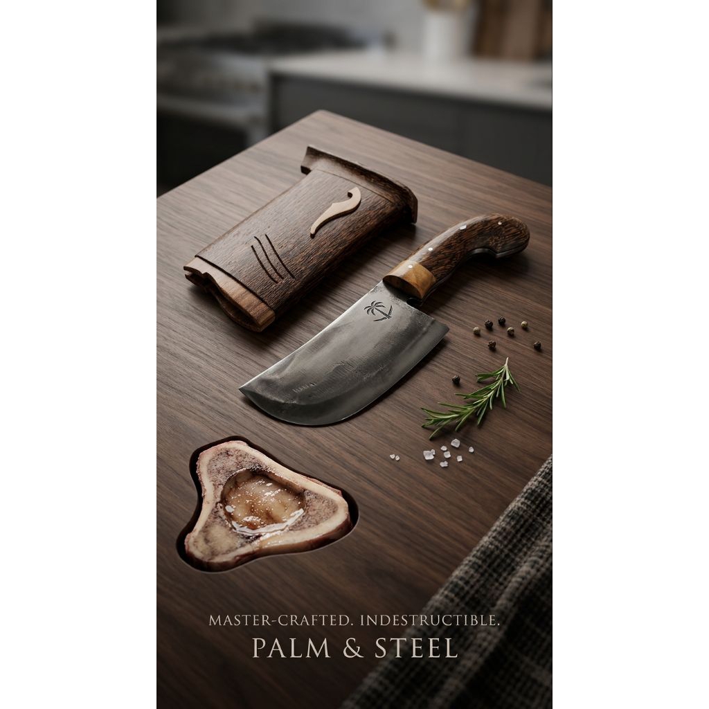 (palah) golok/pisau daging dan tulang sapi
