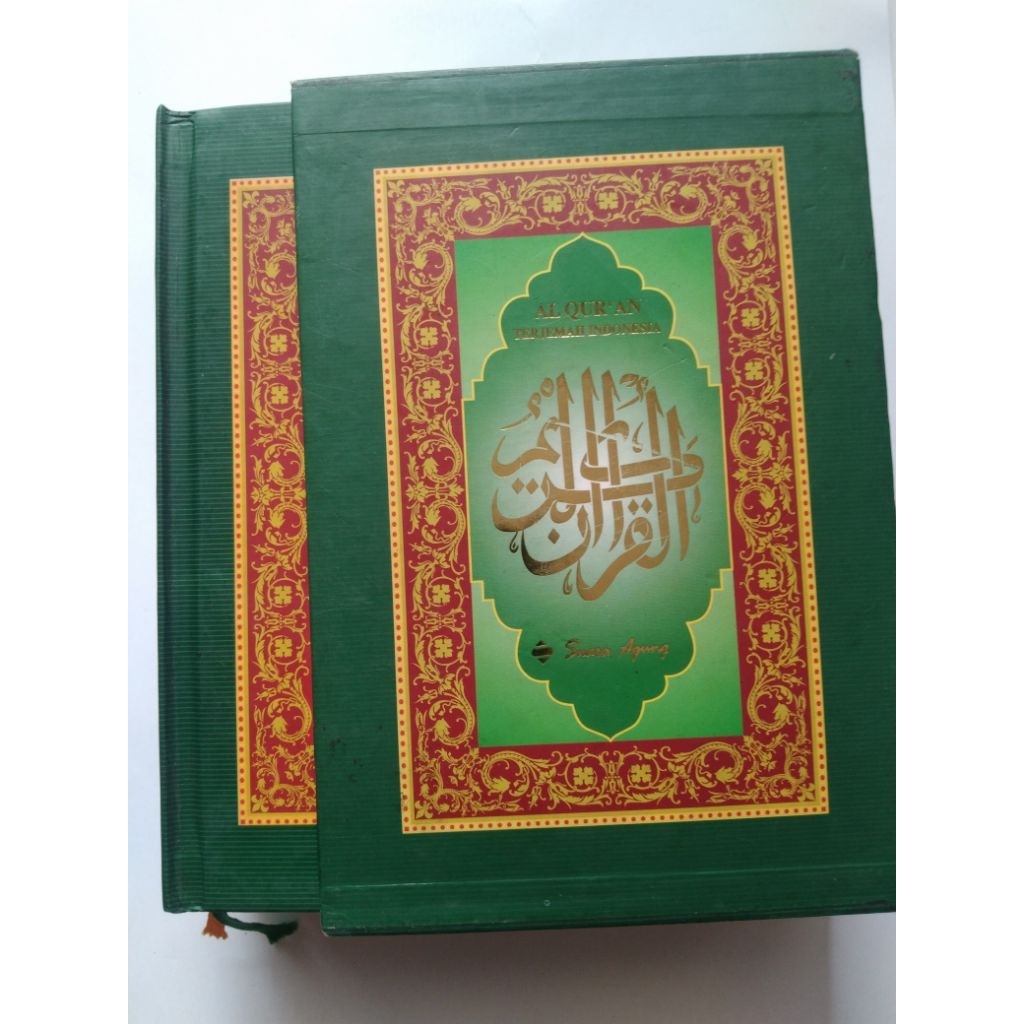 Buku Agama Islam AL QUR'AN TERJEMAH INDONESIA Ukuran A5 + BOX
