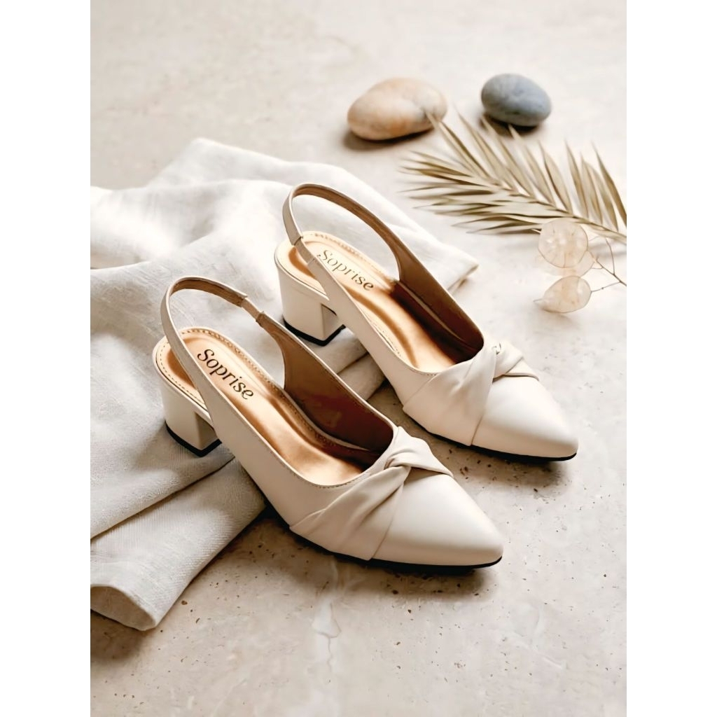 Sepatu High Heels Wanita Dengan Sol Anti Slip, Hak 5 cm