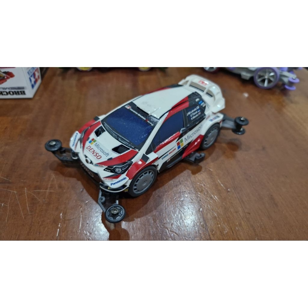 Tamiya Mini4Wd Yaris WRC MA Chasis Smoke