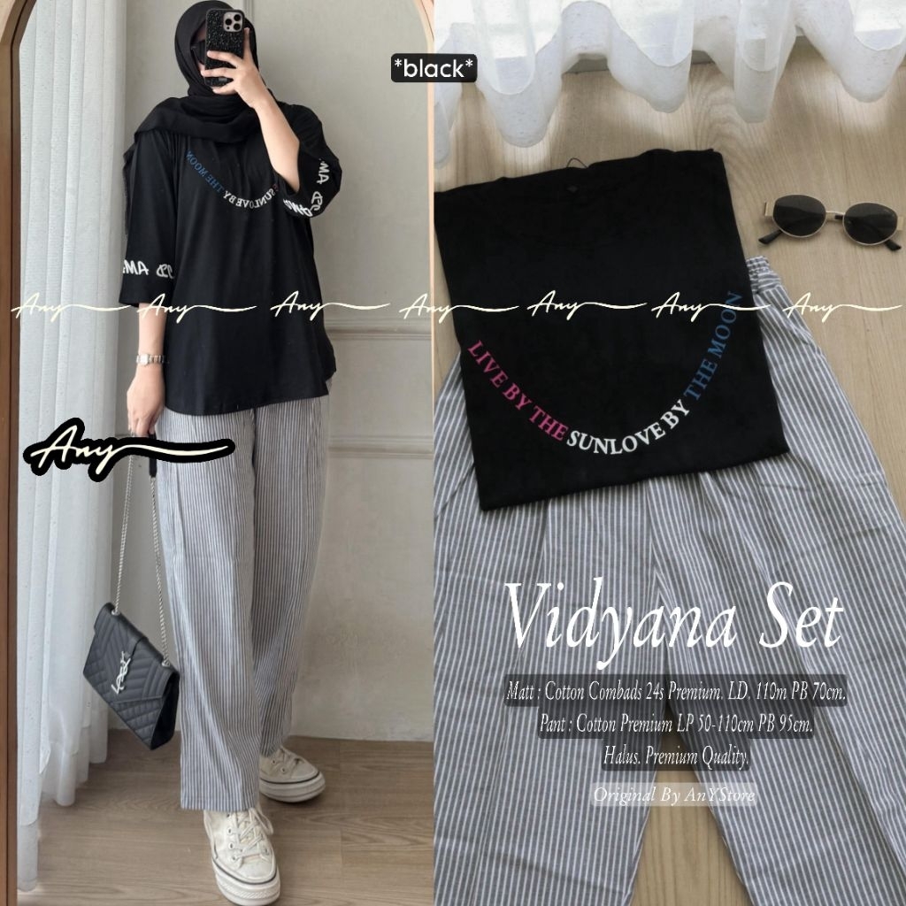 SIREN // VIDYANA // ULIANA // CERYL // SYAKILA SET // SETELAN BLOUSE CELANA  // BY ANY