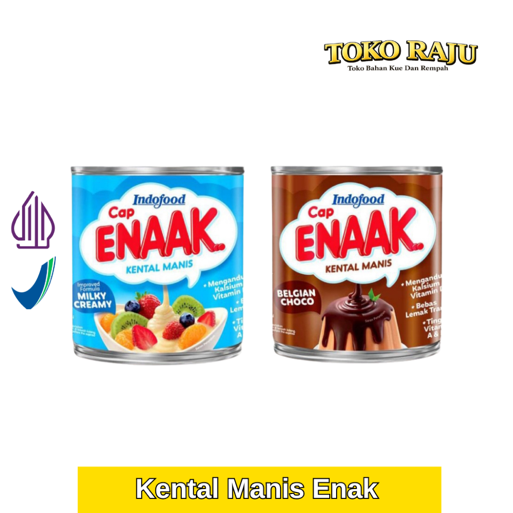 Susu Kental Manis Cap Enak Kaleng 370gr Termurah